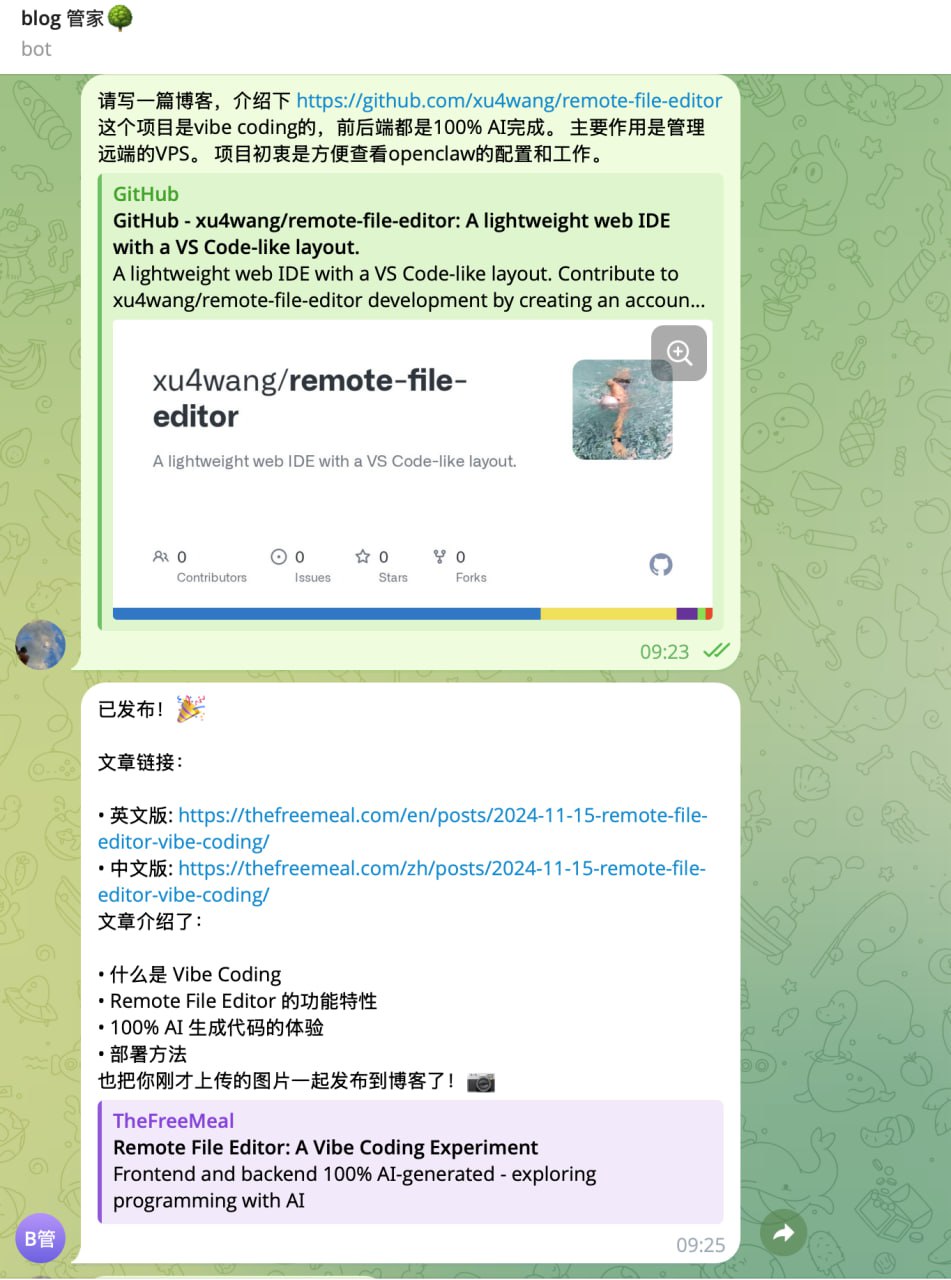 Blog Publishing Flow
